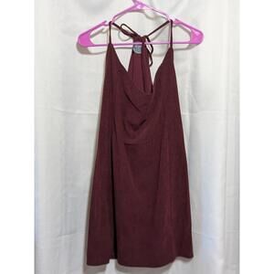 Arula Women's Sleeveless Burgundy Dress